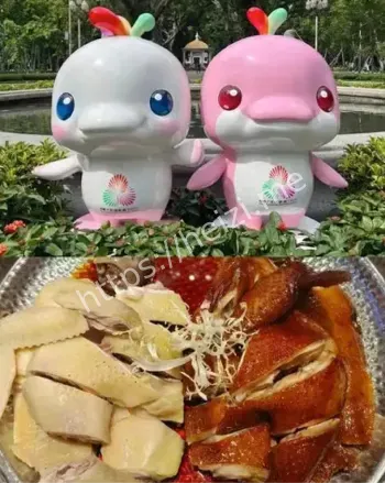 全运会吉祥物大湾鸡设计原型